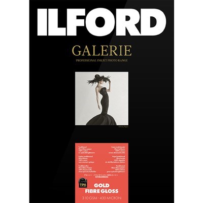 Ilford A3 Galerie Gold Fibre Gloss 310gsm (25 Sheets)