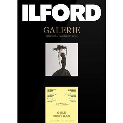 Ilford A2 Galerie Gold Fibre Rag 270gsm (25 Sheets)