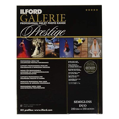 Ilford A3+ Galerie Semi Gloss Duo 250gsm (25 Sheets)