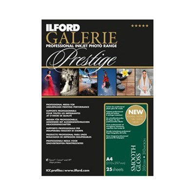 Ilford A3 Galerie Smooth Gloss 310gsm (25 Sheets)