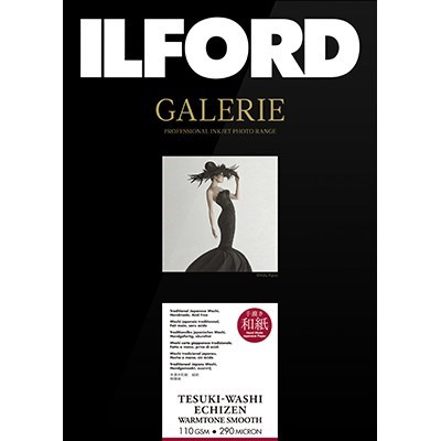 Ilford A2 Galerie Tesuki-Washi Echizen Warmtone Smooth 110gsm (10 Sheets)