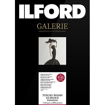 Ilford A4 Galerie Tesuki-Washi Echizen Warmtone Smooth 110gsm (10 Sheets)