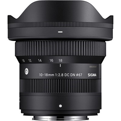 Sigma 10-18mm f/2.8 DC DN Contemporary Lens: Fuji-X