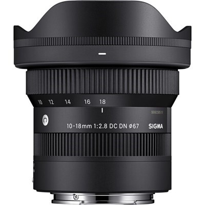 Sigma 10-18mm f/2.8 DC DN Contemporary Lens: Sony