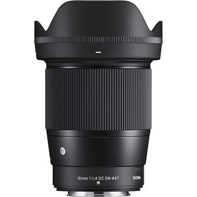 Sigma 16mm f/1.4 DC DN Contemporary Lens: Fujifilm X