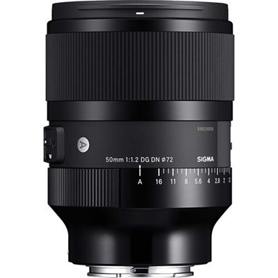 Sigma 50mm f/1.2 DG DN Art Lens: Sony FE