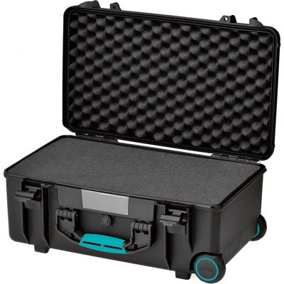 HPRC 2550W Wheeled Hard Case w/ Cubed Foam Black