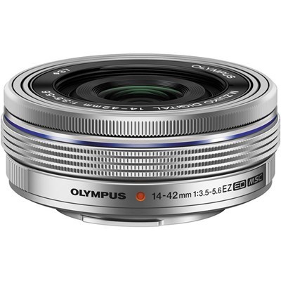 Olympus 14-42mm f/3.5-5.6 Pancake Lens (Electronic Zoom) - Silver