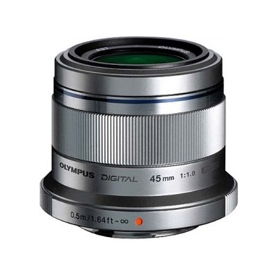 Olympus 45mm f/1.8 Lens - Silver