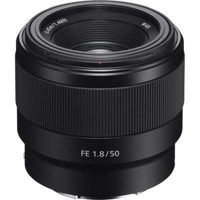 Sony 50mm f/1.8 FE Lens