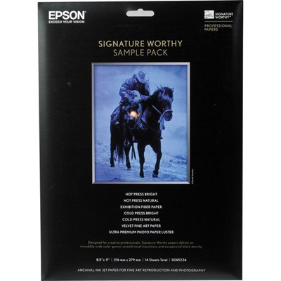 Epson A4 Signature Worthy Sample Pack (14Sheets)