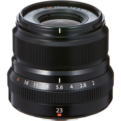 Fujifilm XF 23mm f/2 R WR Lens Black