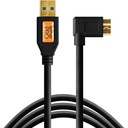 Tether Tools TetherPro 4.6m (15') USB 3.0 to Micro-B Right Angle Cable - Black