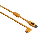 Tether Tools TetherPro 4.6m (15') USB 3.0 to Micro-B Right Angle Cable - Orange