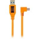 Tether Tools TetherPro 50cm (20) Right Angle USB 2.0 to USB 2.0 Mini-B 5-Pin