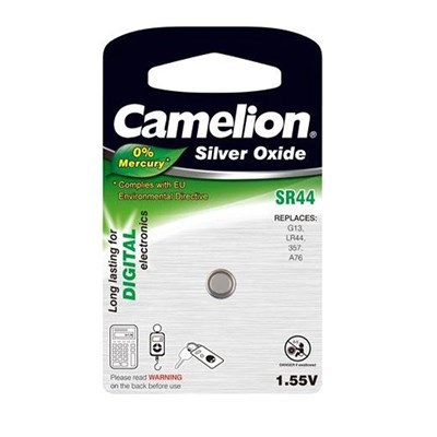 Camelion SR44 1.5V Silver Oxide Battery