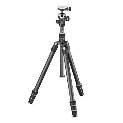 Gitzo GK1545TA Traveler Series 1 Carbon Fibre 4-Sect Tripod Kit for Sony a9 & a7 Series Cameras