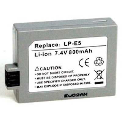 Inca Canon LP-E5 Compatible Li-Ion Battery