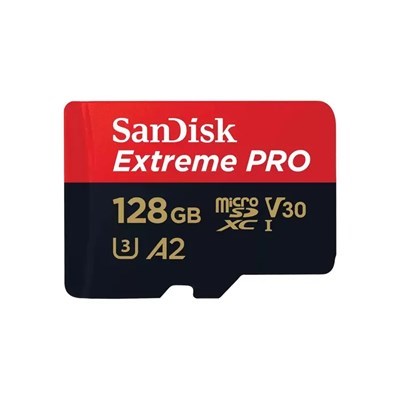 SanDisk 128GB Extreme Pro Micro SDXC Card 200mb/sw/ Adapter