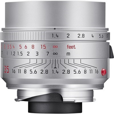 Leica 35mm f/1.4 Summilux-M ASPH Lens (2022 Ver) - Silver