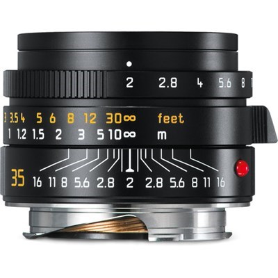 Leica 35mm f/2 Summicron-M ASPH Lens - Black