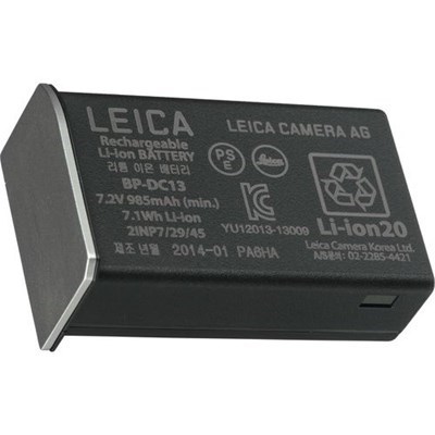 Leica BP-DC13 Li-ion Battery: T - Black