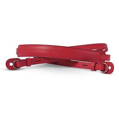 Leica Leather Carry Strap M11 - Red