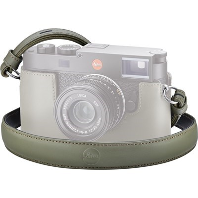 Leica Leather Carry Strap M11 - Olive Green