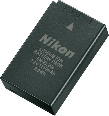 Nikon EN-EL20a Rechargeable Li-Ion Battery: P1100