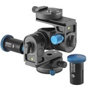 Novoflex Modular Geared Head KOPF² Pro Kit with QR-Coupling, Pano Base-Q, 2x Fine Adj. Handles