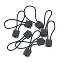 NYA-EVO Zip Puller Black (8 pcs)