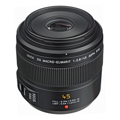 Panasonic 45mm f/2.8 OIS Lumix Leica DG Macro-Elmarit Lens