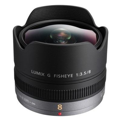 Panasonic 8mm f/3.5 Lumix G Fisheye Lens