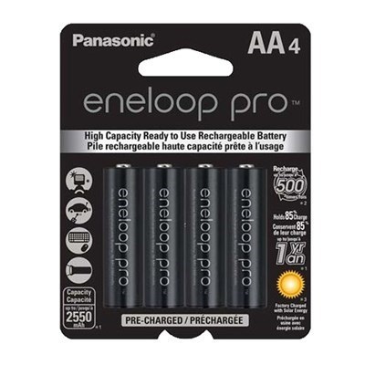 Panasonic Eneloop Pro 4x AA Rechargeable Battery