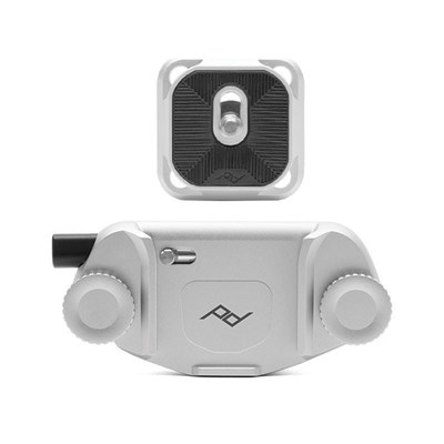 Peak Design Capture Camera Clip V3 Silver incl Plate