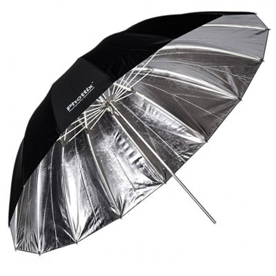 Phottix 101cm Para-Pro Umbrella (Blk/Slvr)