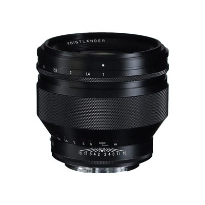 Voigtlander 50mm f/1.0 NOKTON Aspherical Lens: Sony FE