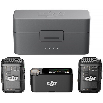 DJI Mic-2 (2TX + 1RX + Charging Case)