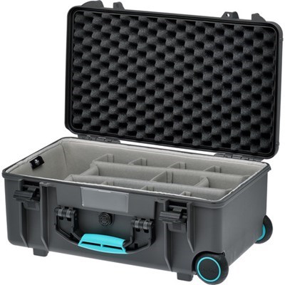 HPRC 2550W Wheeled Hard Case w/ Second Skin Grey/Turquois