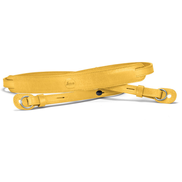 Leica Leather Carrying Strap Yellow