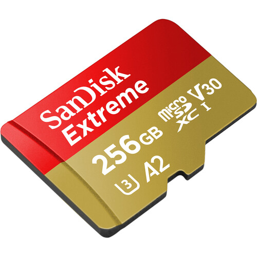 256GB Extreme Pro Micro SDXC Card 200mb/s