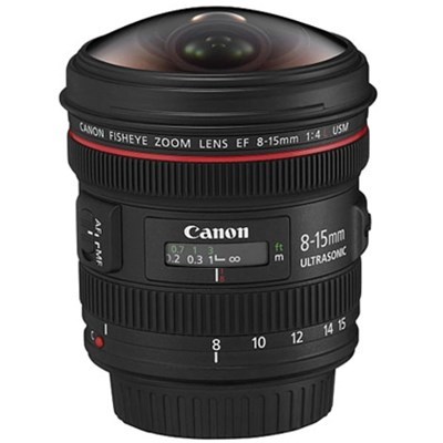 Canon EF 8-15mm f/4L USM Fisheye Lens