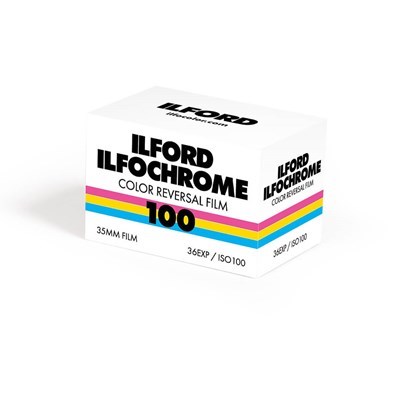 Ilford ILFOCHROME Reversal 100 Film 35mm 36exp