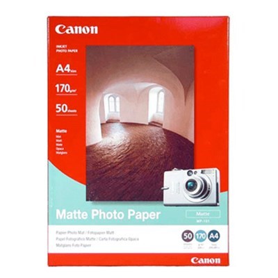 Canon A4 Matte Photo Paper 170gsm (50 Sheets)