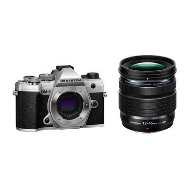 OM System OM-5 with 12-45mm Lens - Silver