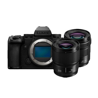 Panasonic Lumix S5IIX + Lumix S 20-60mm f/3.5-5.6 Kit + 50mm f1.8