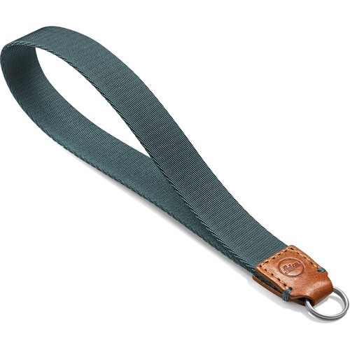 LEICA D-LUX 8 WRIST STRAP - Cognac & Petrol