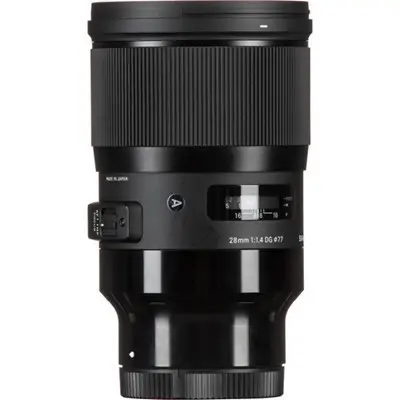 [SH4441965-0] Sigma 28mm f/1.4 DG HSM Art Lens: Sony FE Grade 10