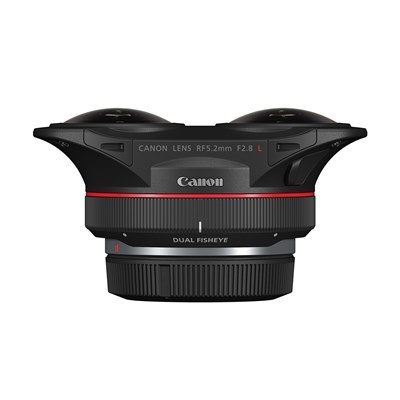 [RF5.2F2.8DUAL] Canon RF 5.2mm f/2.8L Dual Fisheye Lens