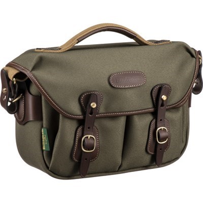 [505048-54] Billingham Hadley Small Pro- Sage FibreNyte & Chocolate Leather